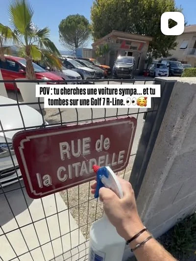POV : tu tombes sur une Golf 7 R-Line